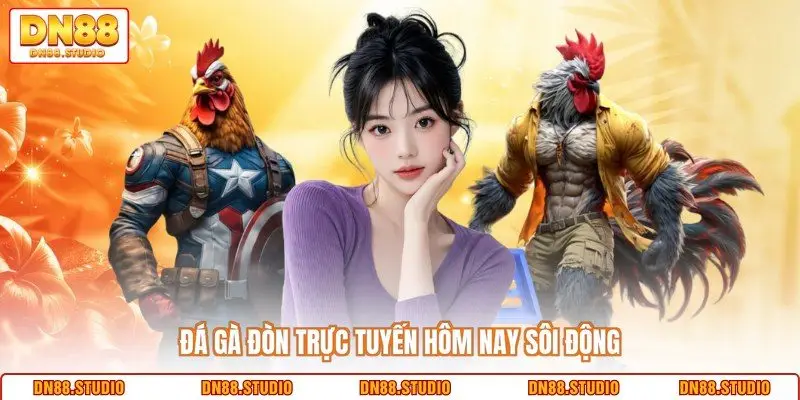 Đá gà đòn trực tuyến hôm nay sôi động