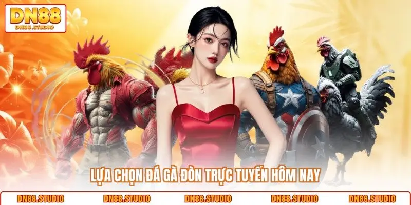 Lựa chọn đá gà đòn trực tuyến hôm nay
